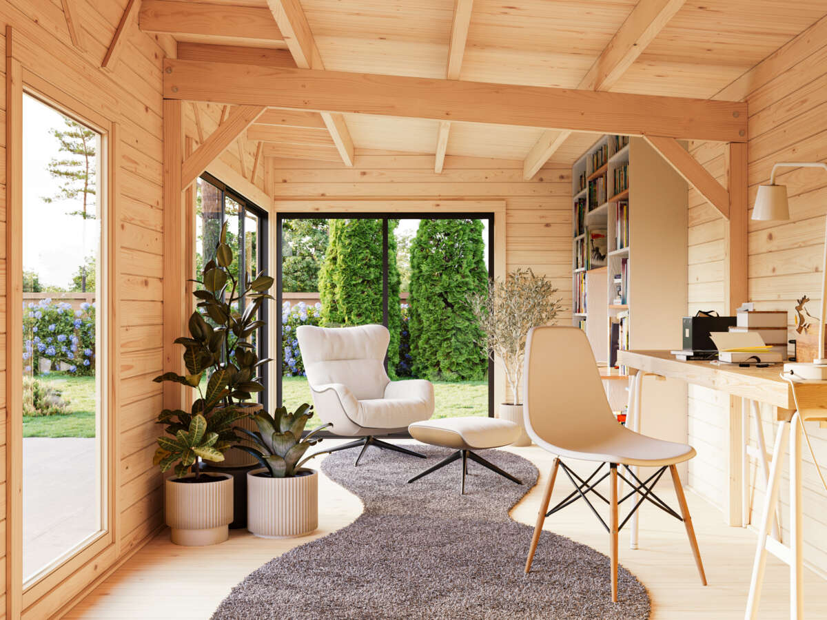 Palmako Andrea Slide Plus hagestue 21,1 m2