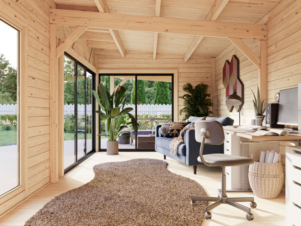 Palmako Andrea Slide hagestue 21,1+7,9 m2