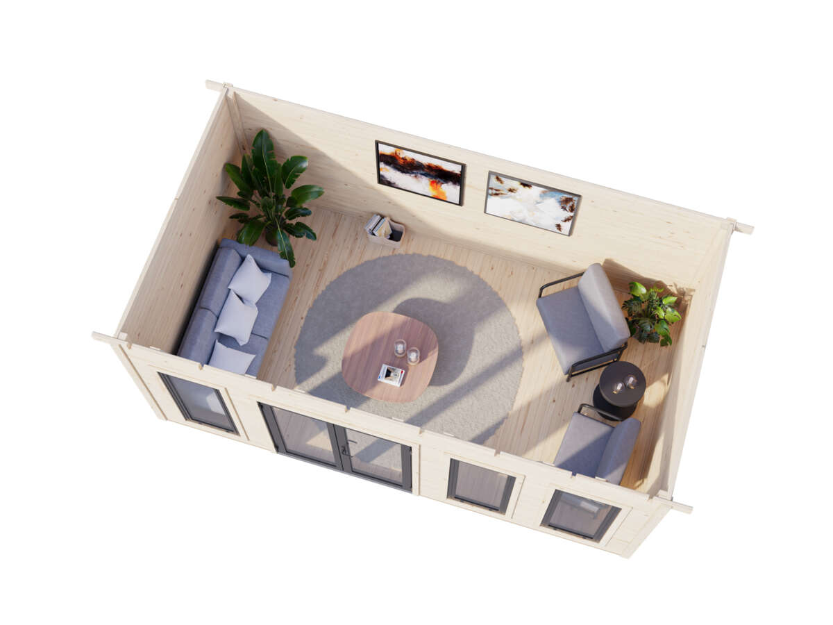 Palmako Aurelia gjestehytte 15,2 m2