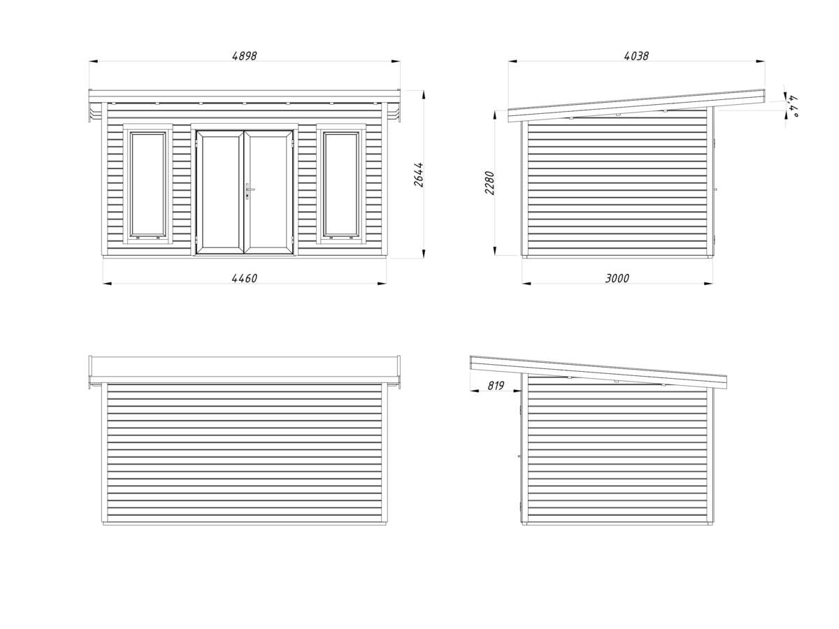 Palmako Aurelia gjestehytte 12,7 m2