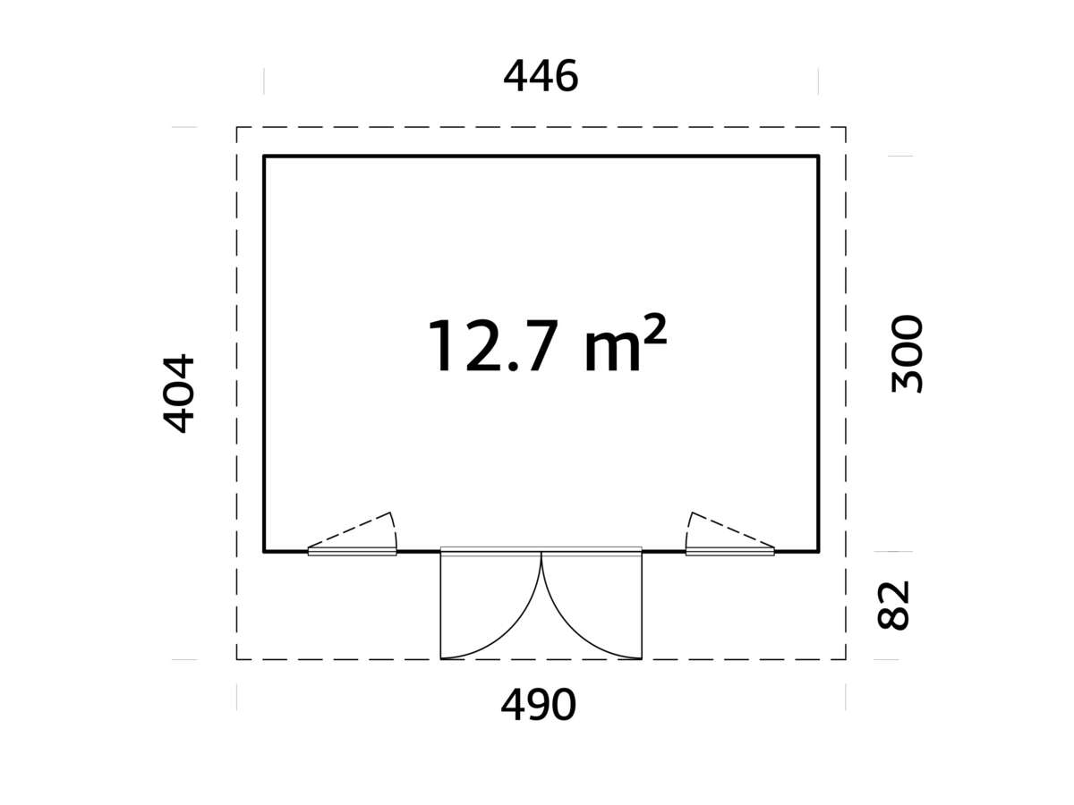 Palmako Aurelia gjestehytte 12,7 m2
