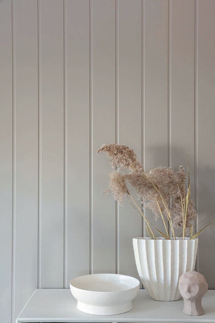 Smartpanel MDF veggplate med profil Skygge