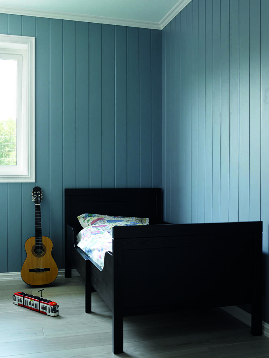Smartpanel MDF veggplate med profil Skygge 2 pk.
