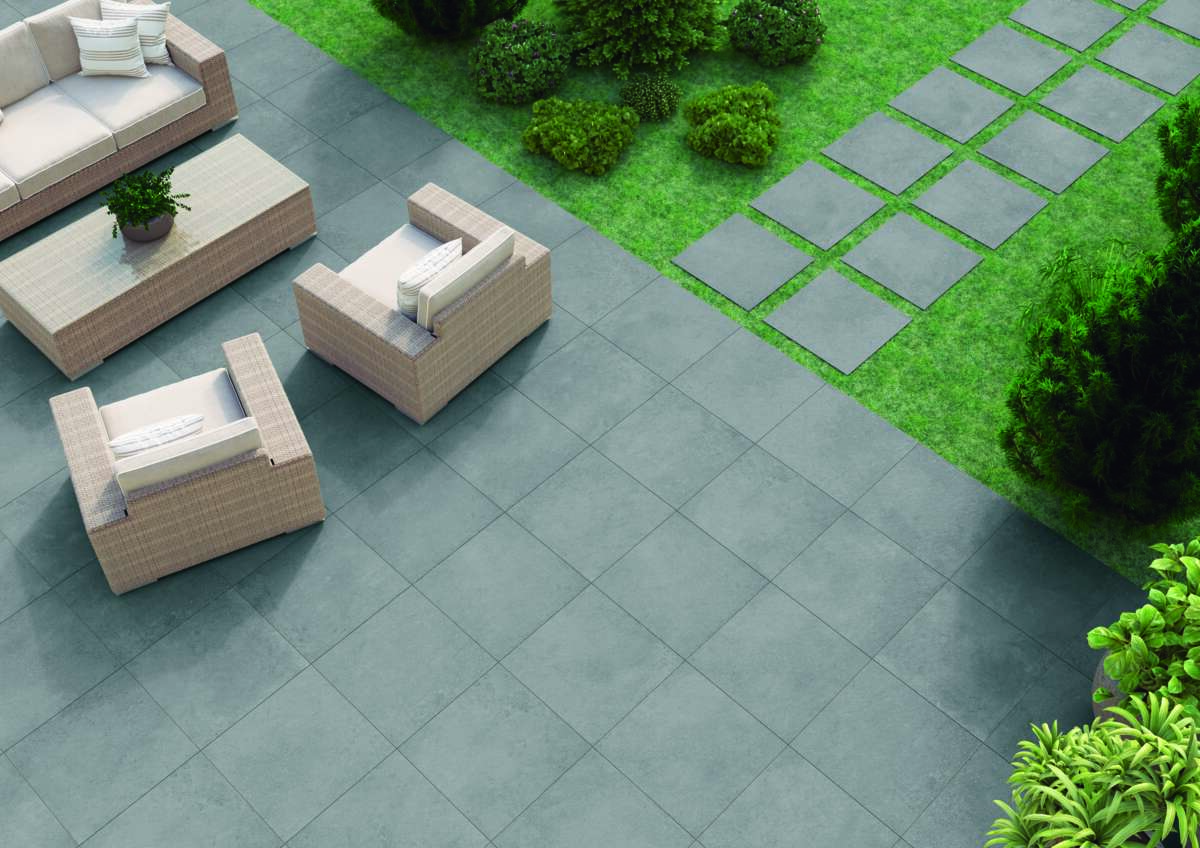 TAU Integra Grey 60X60 flisheller 2 pk.