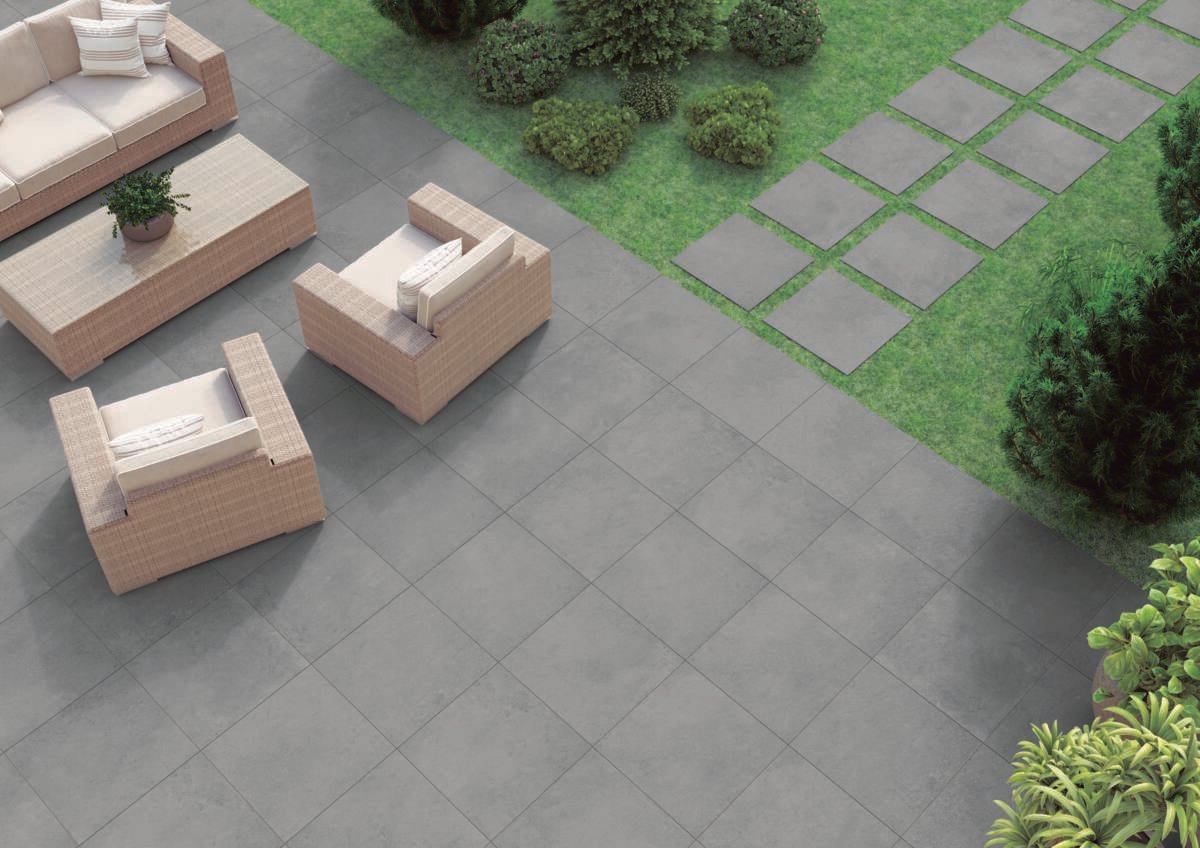 TAU Integra Grey 60X60 flisheller