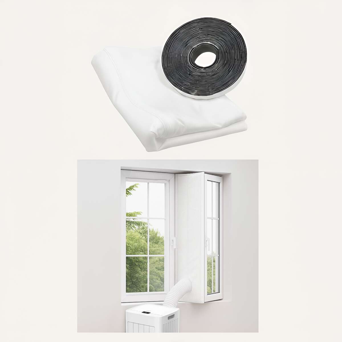 Mill MPACWK vinduskit for flyttbart klimaanlegg