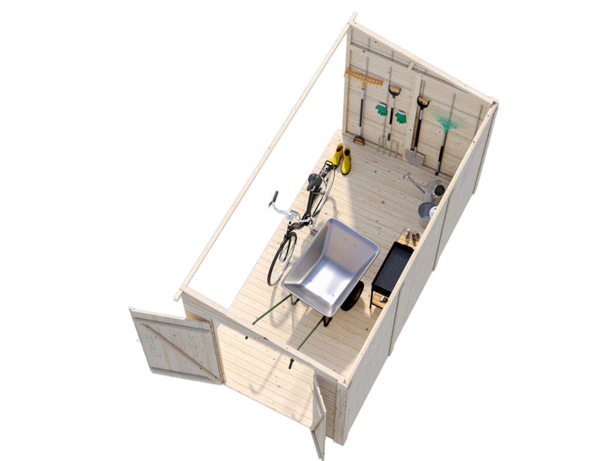 Palmako Mia redskapsbod 5,4 m2