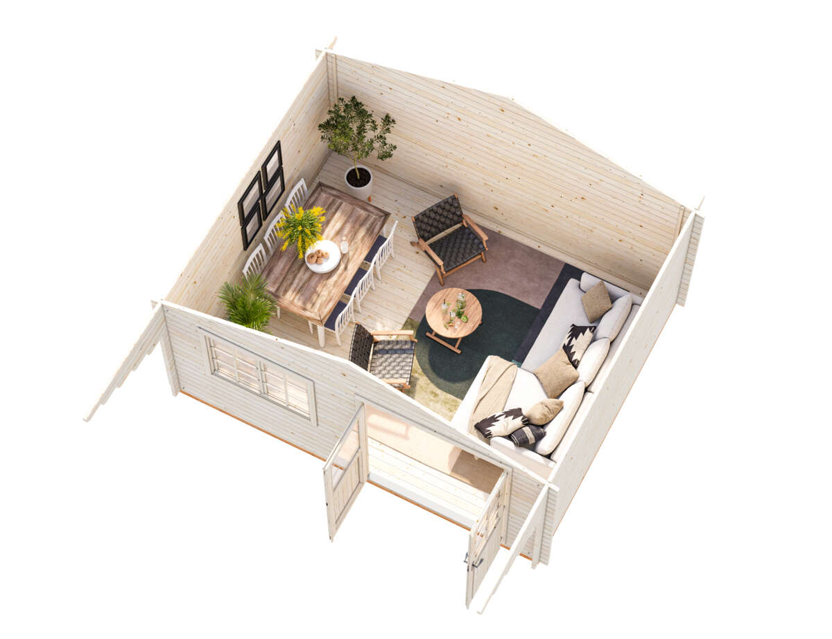 Palmako Hytte Sally 19,1 m2