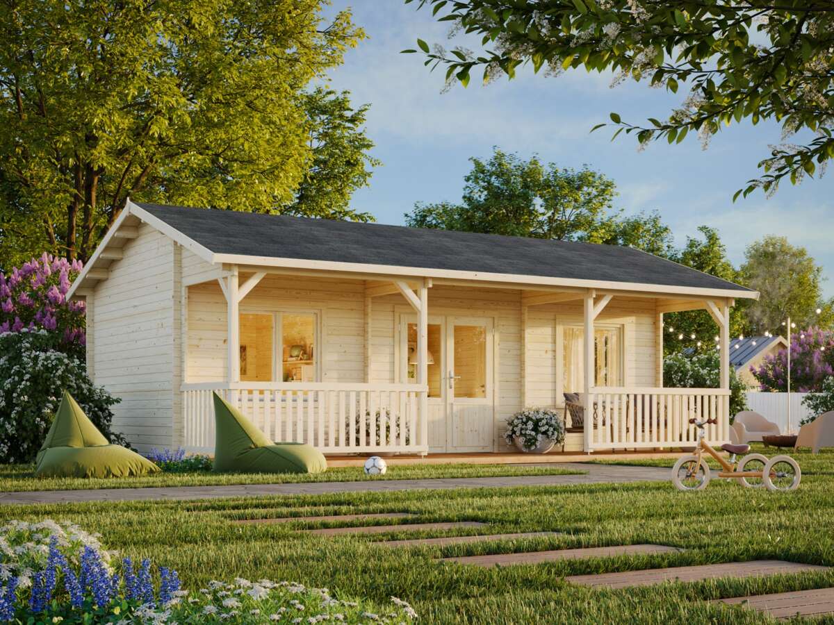 Palmako Hytte sandra 25,6+11,1 m2