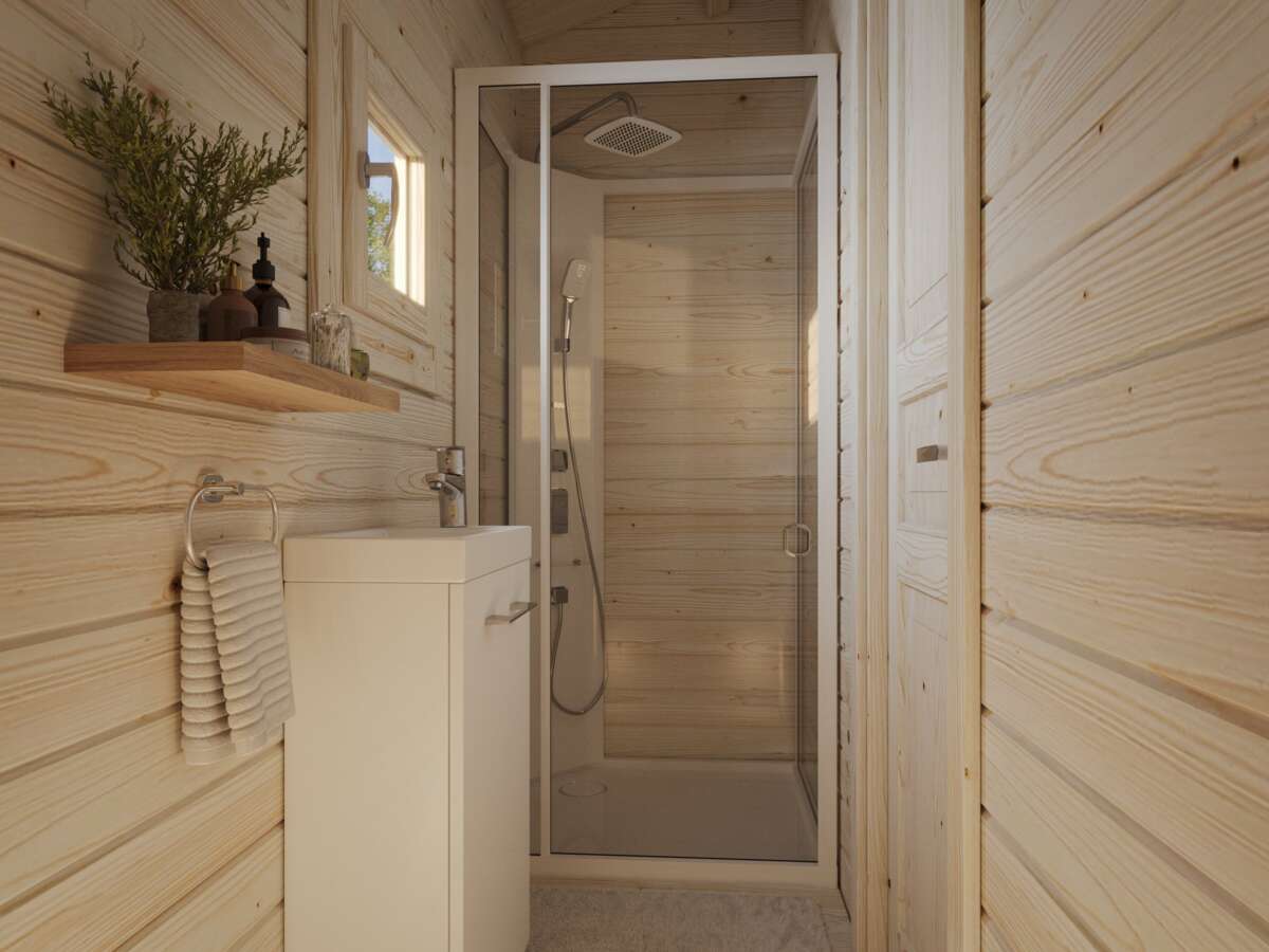 Palmako Hytte sandra 25,6+11,1 m2