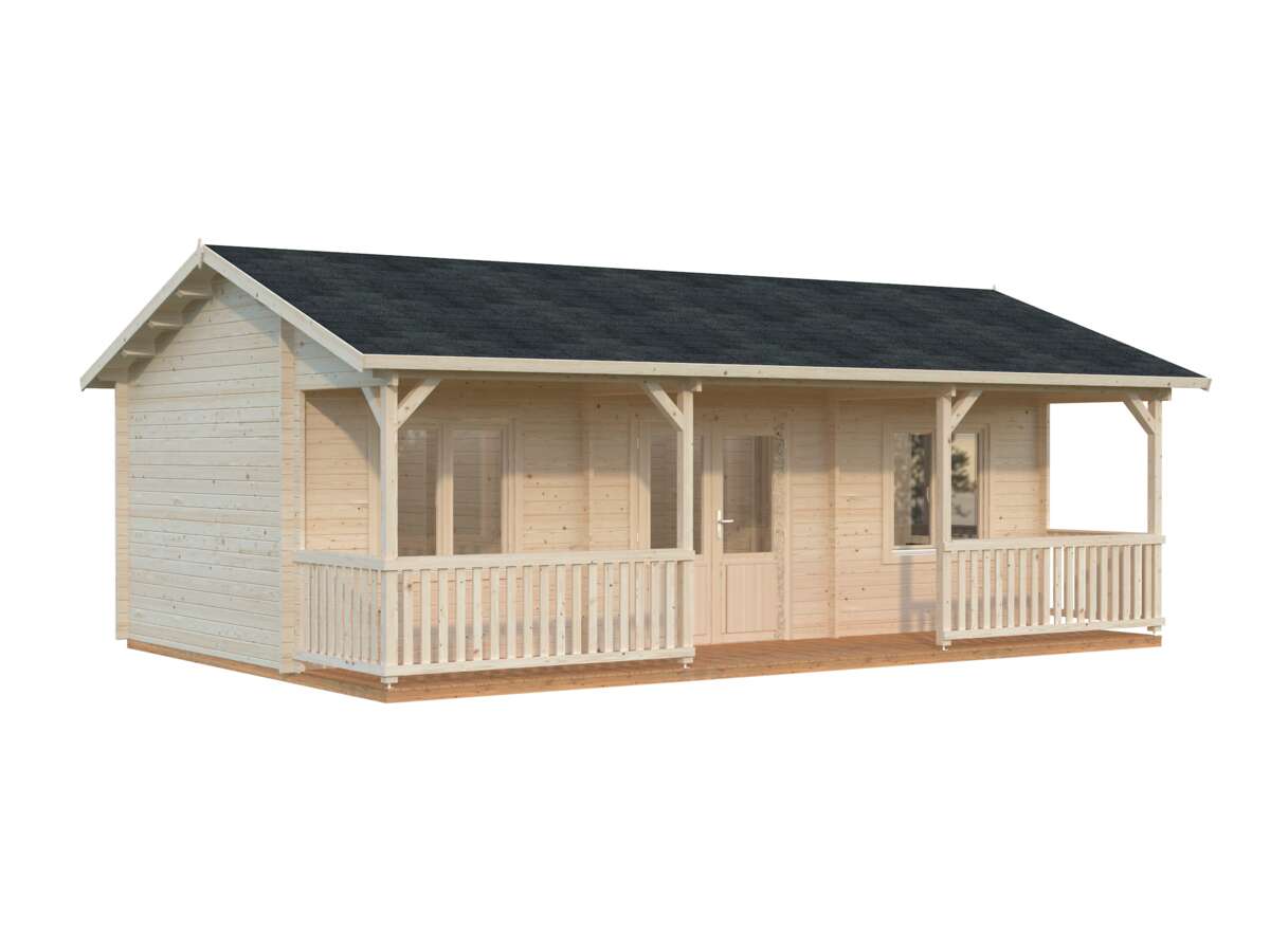 Palmako Hytte sandra 25,6+11,1 m2