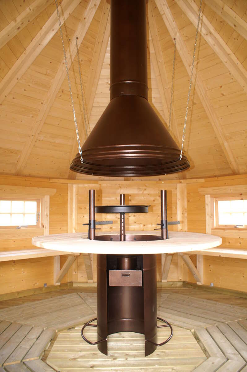 Palmako Eva grillhytte 11,4 m²