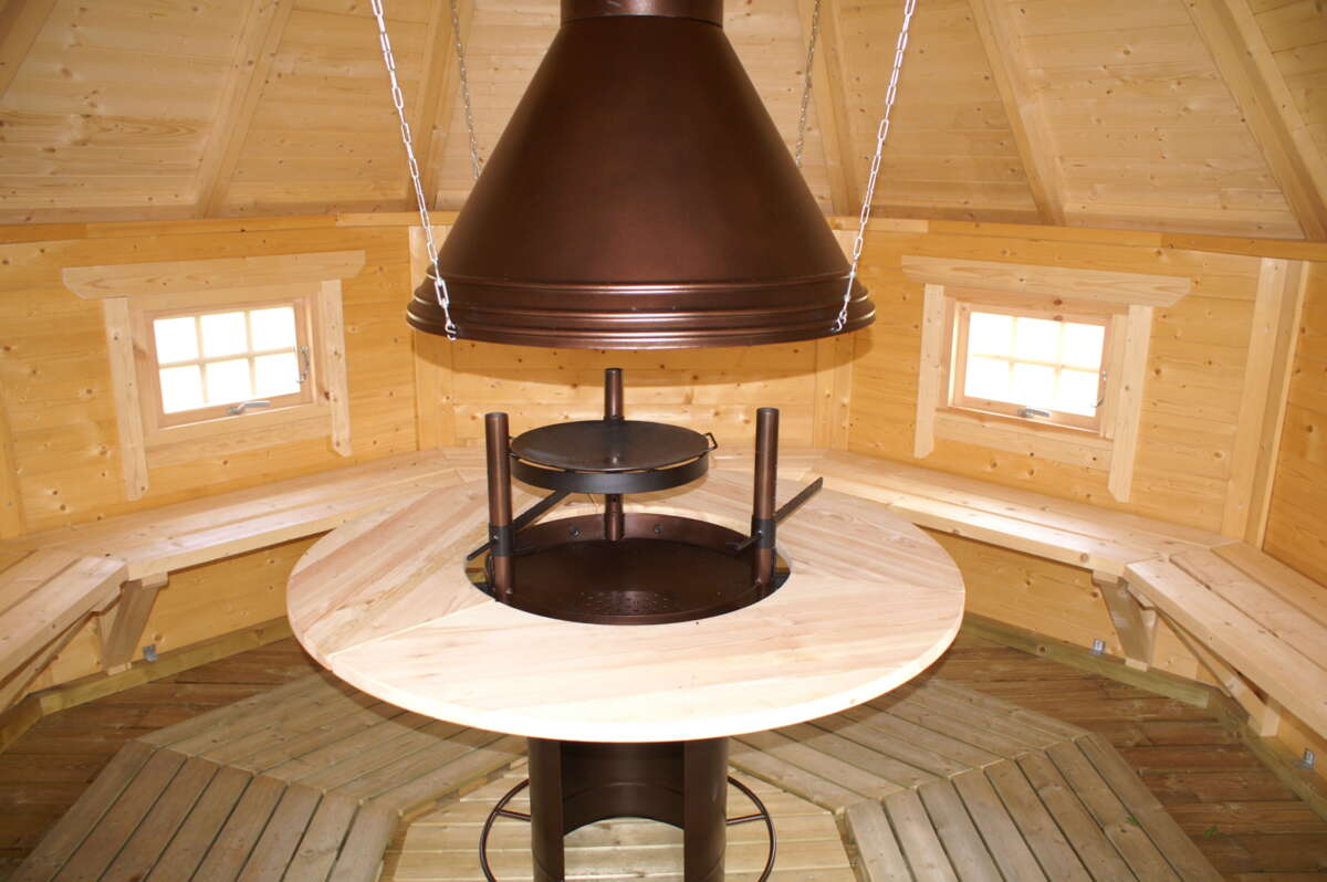 Palmako Eva grillhytte 11,4 m²