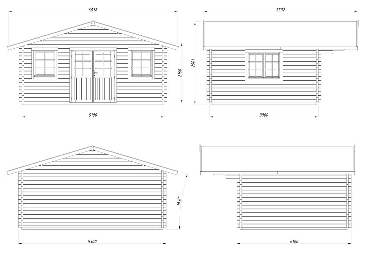 Palmako Helena anneks 18,6 m²