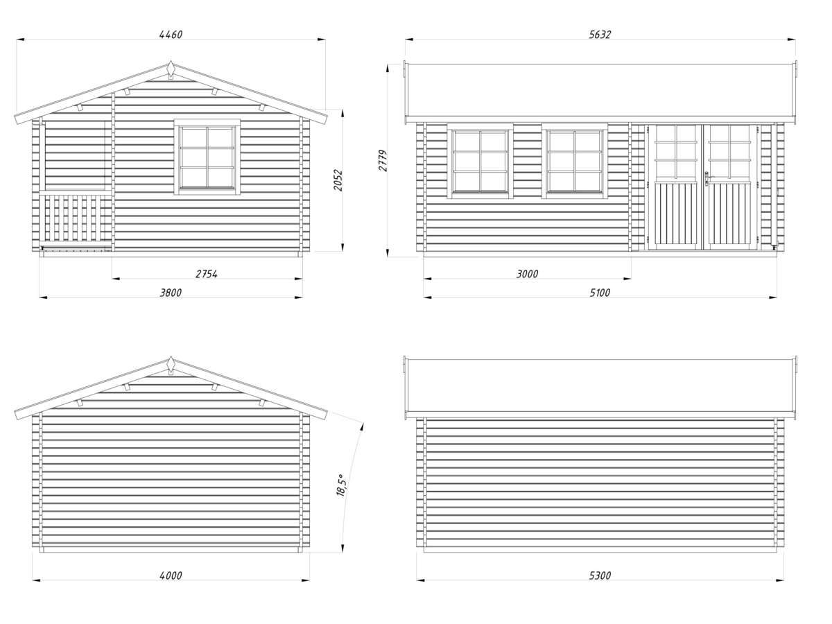 Palmako Susanna anneks 16,4 m²