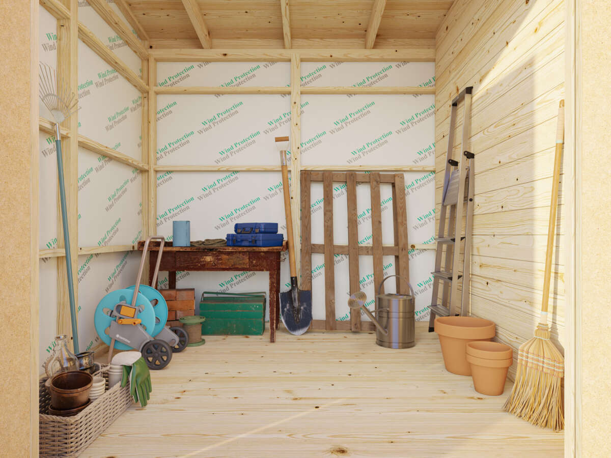 Palmako Kalle redskapsbod 6,6 m2