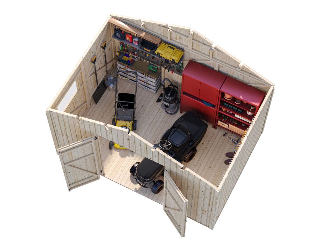 Palmako Nils redskapsbod 8,2 m2