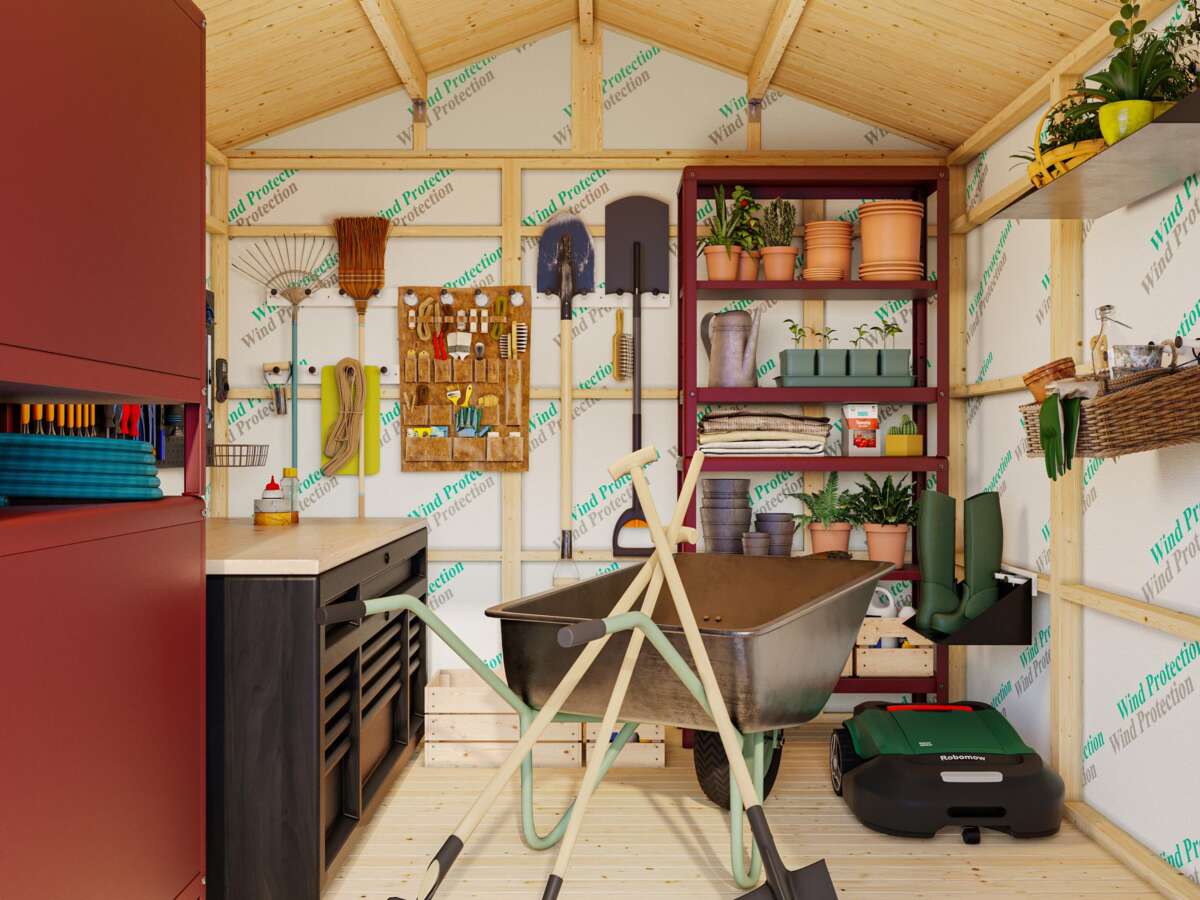 Palmako Martin redskapsbod 8,4 m2