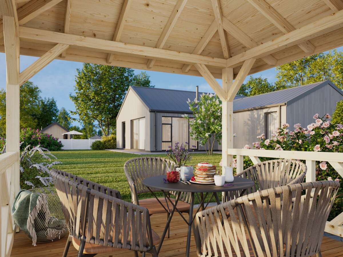 Palmako Betty paviljong 9 m²