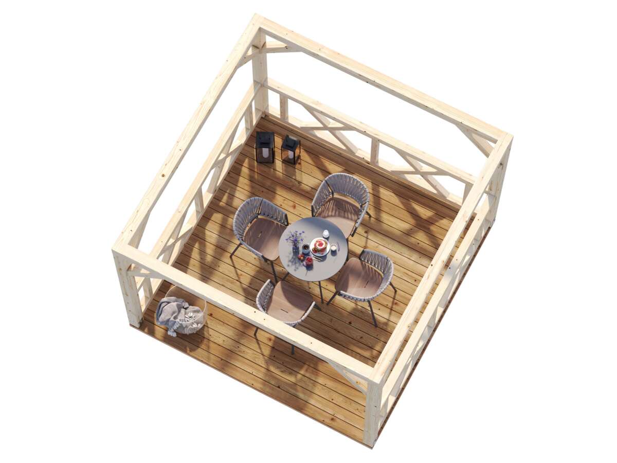 Palmako Betty paviljong 9 m²