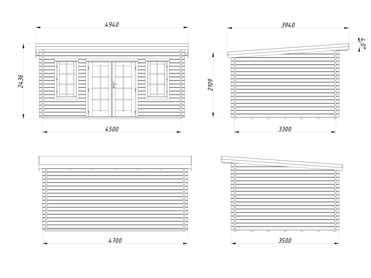 Palmako Lisa hagestue 14,2m²