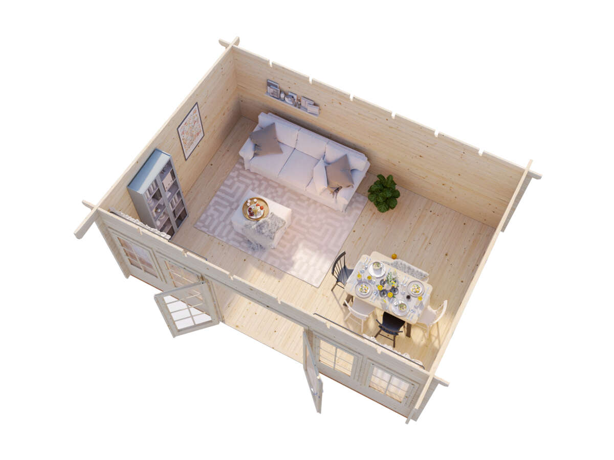 Palmako Lisa hagestue 19,4 m²