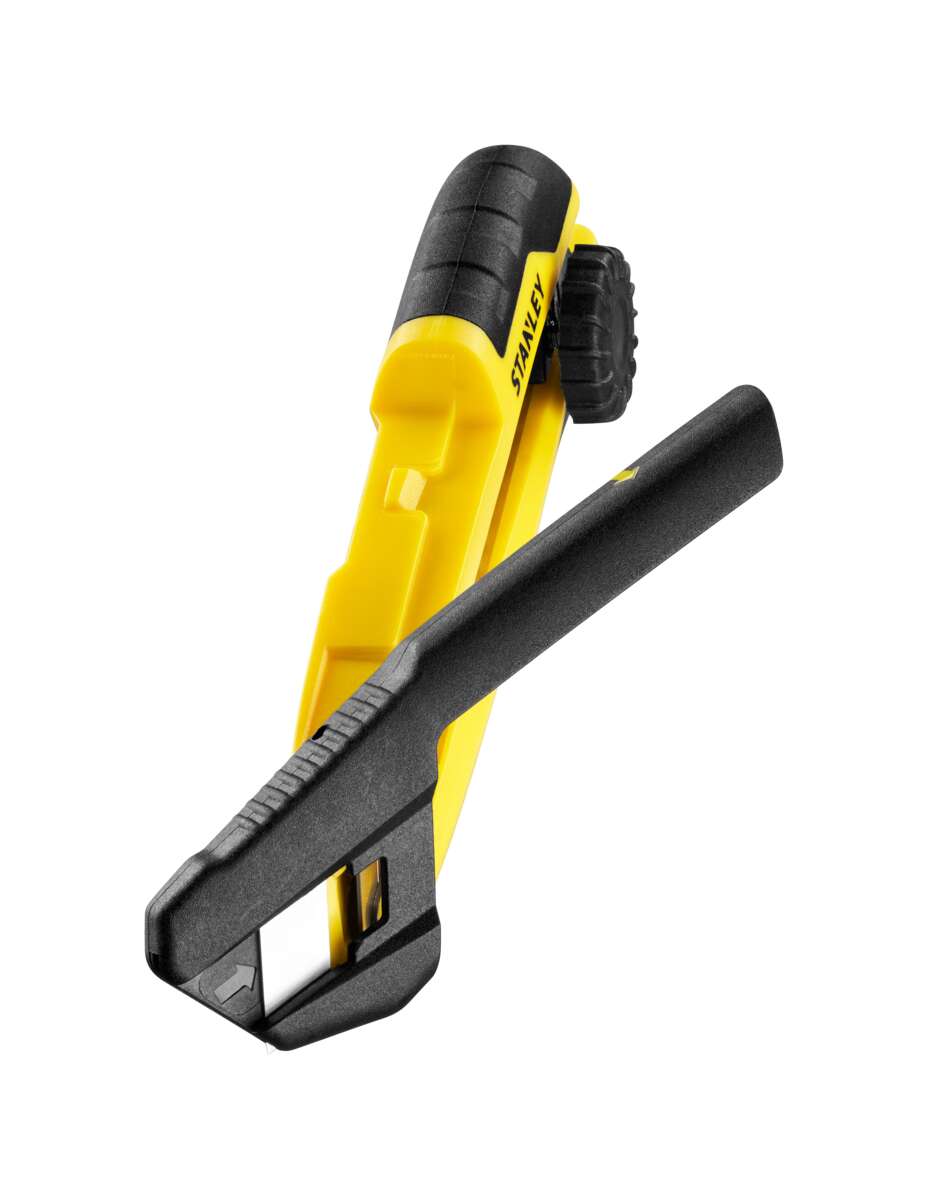 STANLEY kniv 18mm med hjullås og integrert bladbryter