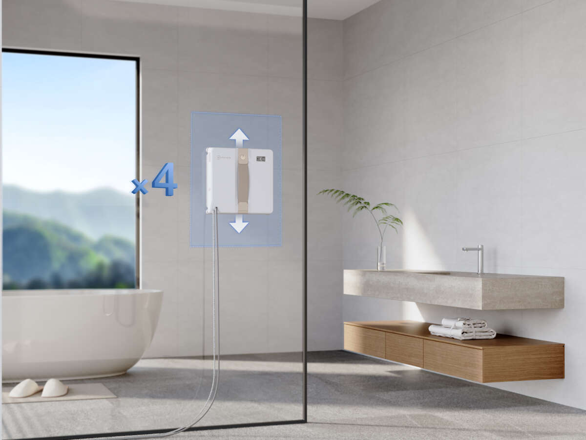 Ecovacs Winbot Mini beige vindusvaskerobot