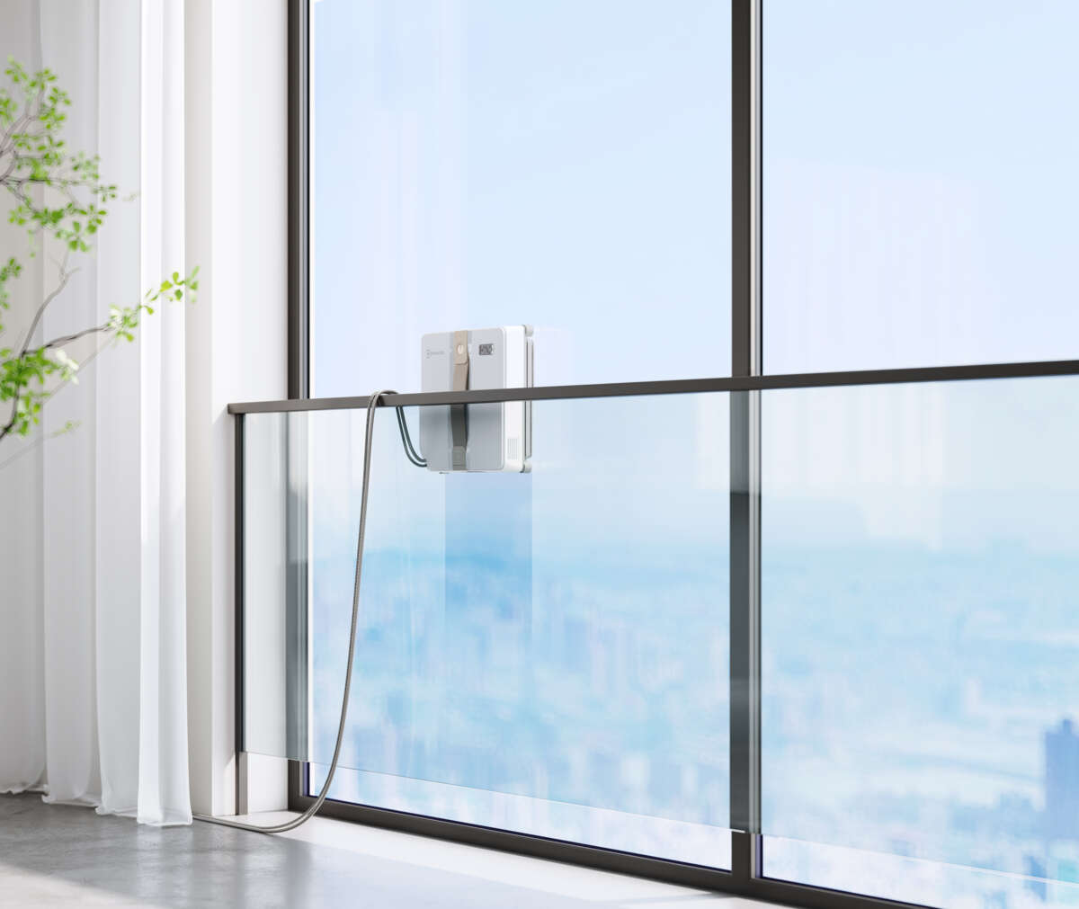 Ecovacs Winbot Mini beige vindusvaskerobot