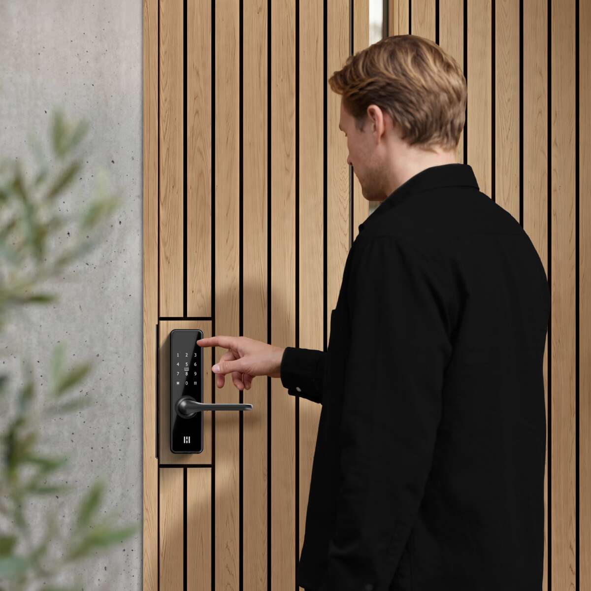 Heimgard Entry Lock Black dørlås