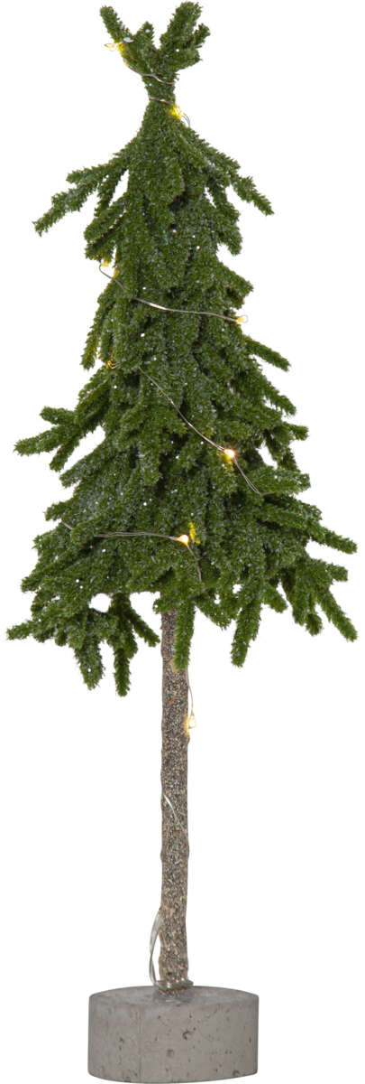 Lummer LED-lys juletre