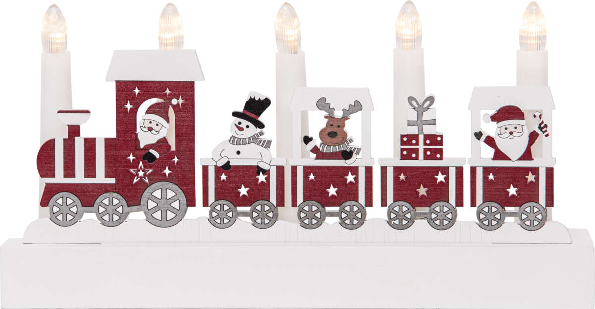 Jolly 5-armet adventsstake