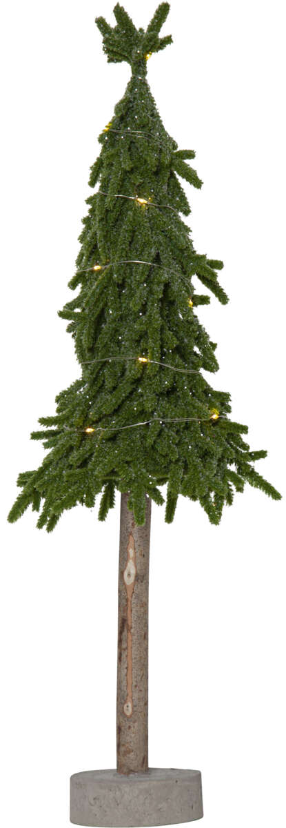 Lummer LED-lys juletre