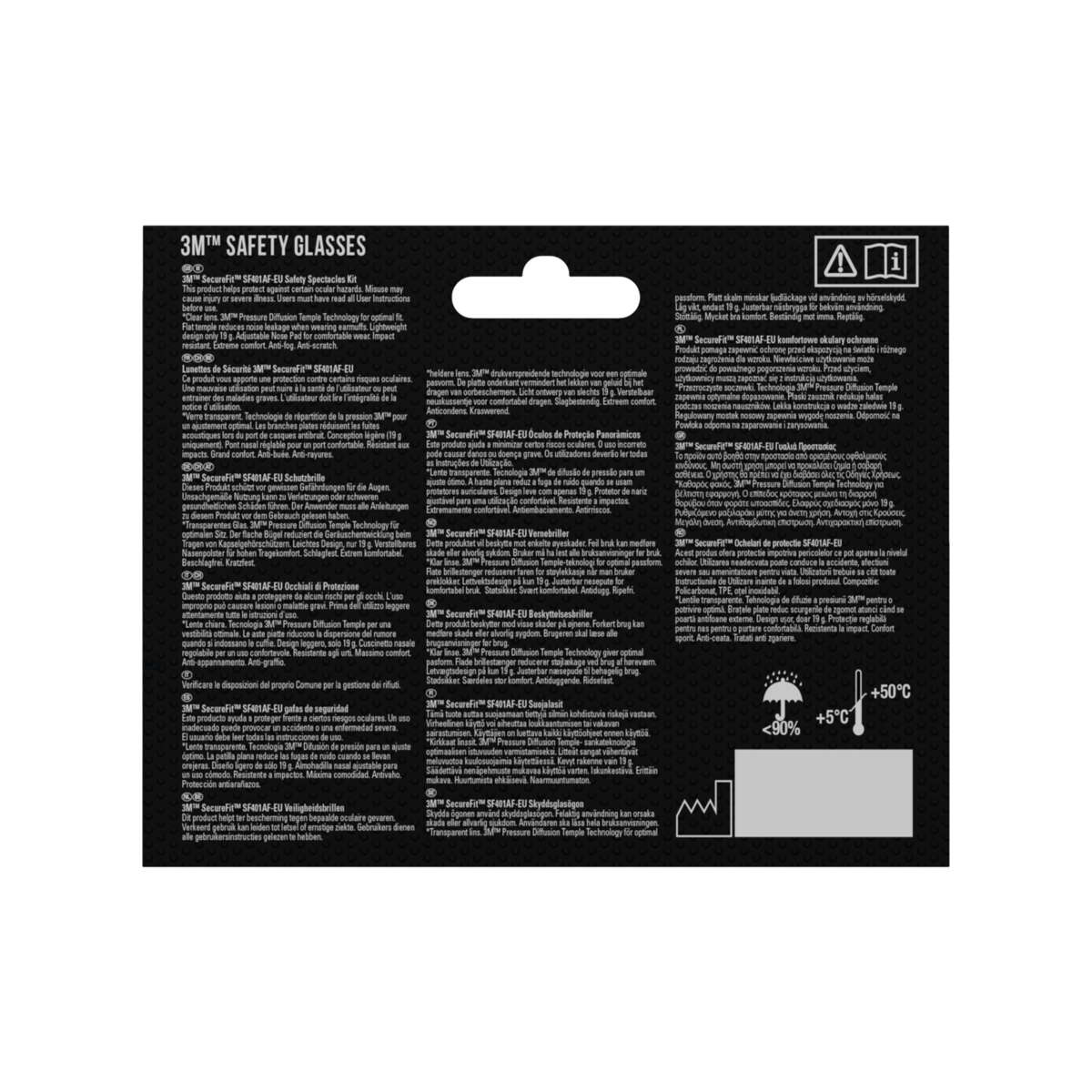 Vernebrille Securefit