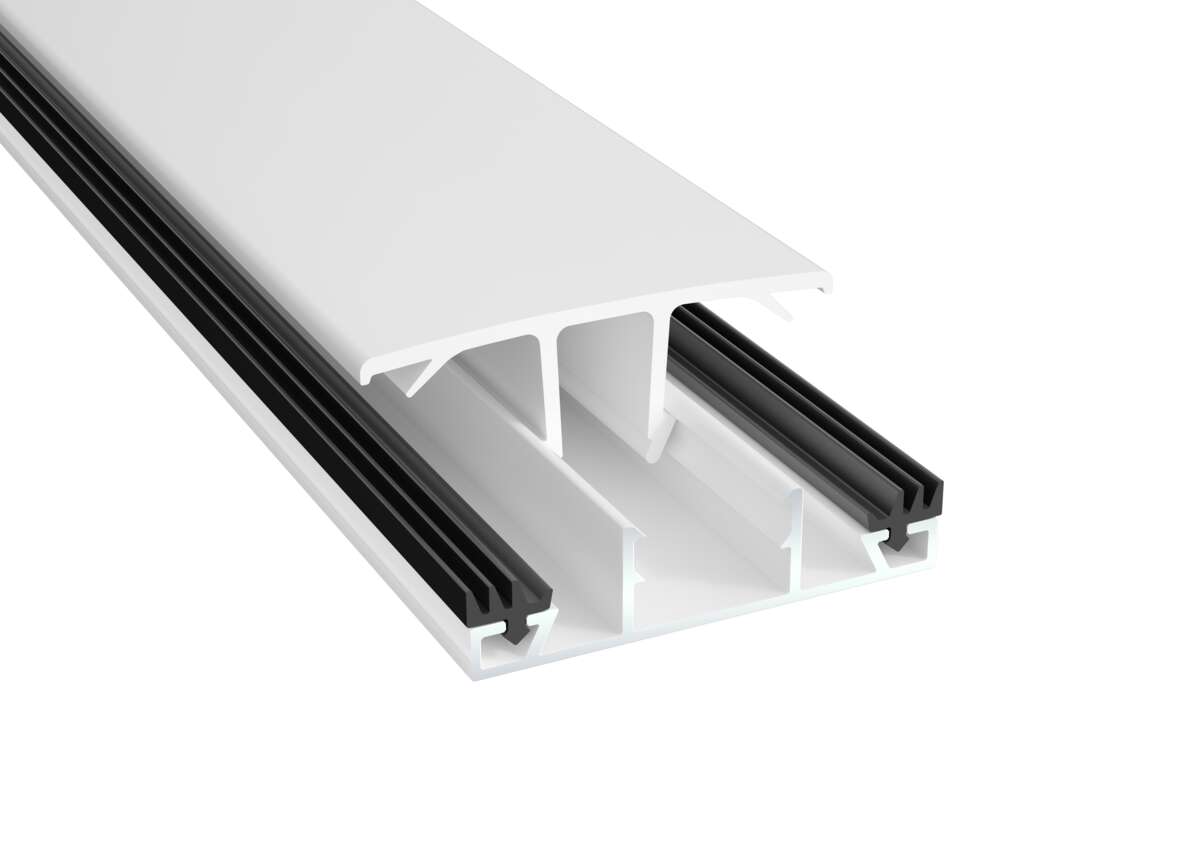 gop midtprofil kanalplast 10/16 mm hvit