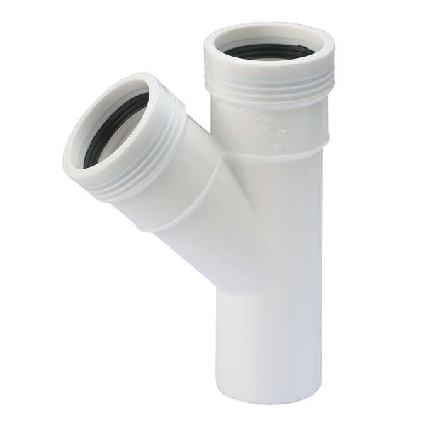 Wafix 50 x 50 mm x 45° PP-HT gren