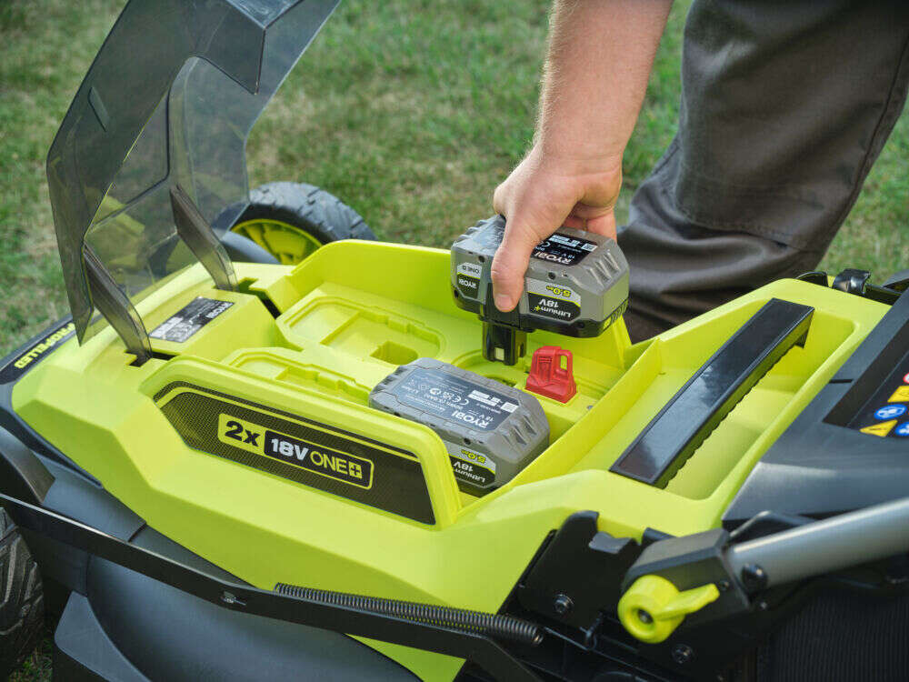 Ryobi  ONE+ RY18LMXSP51A-0  gressklipper u/batteri