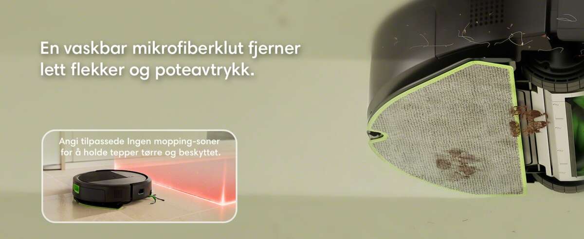iRobot® Roomba Combo® 115 robotstøvsuger