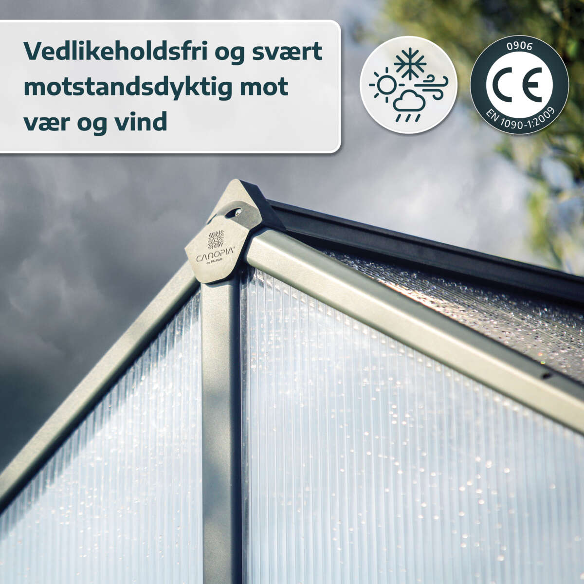 Palram - Canopia Glory Premium drivhus 9,2 m²