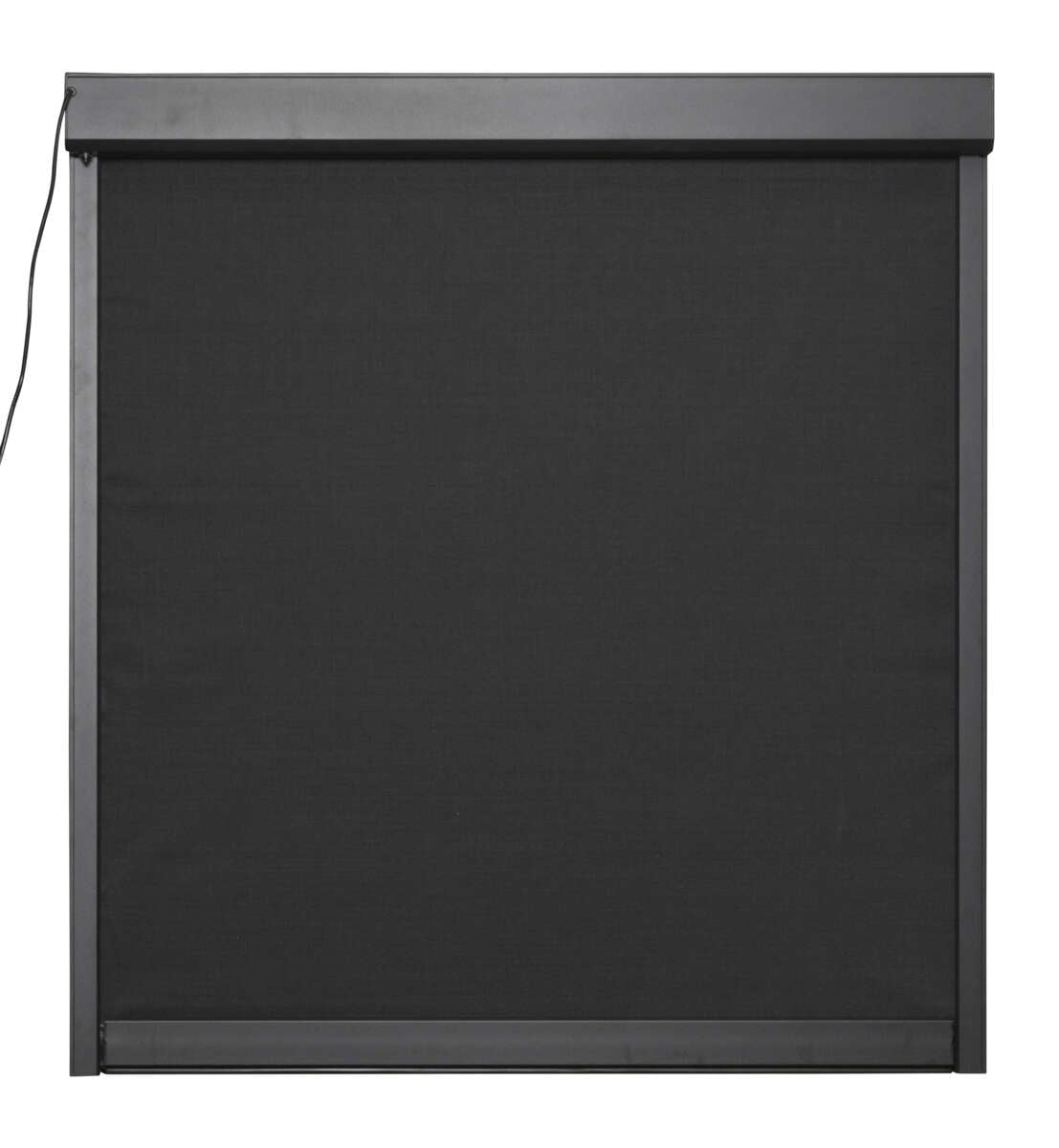 Vari Zip screen motorkassett med lystett 0% duk