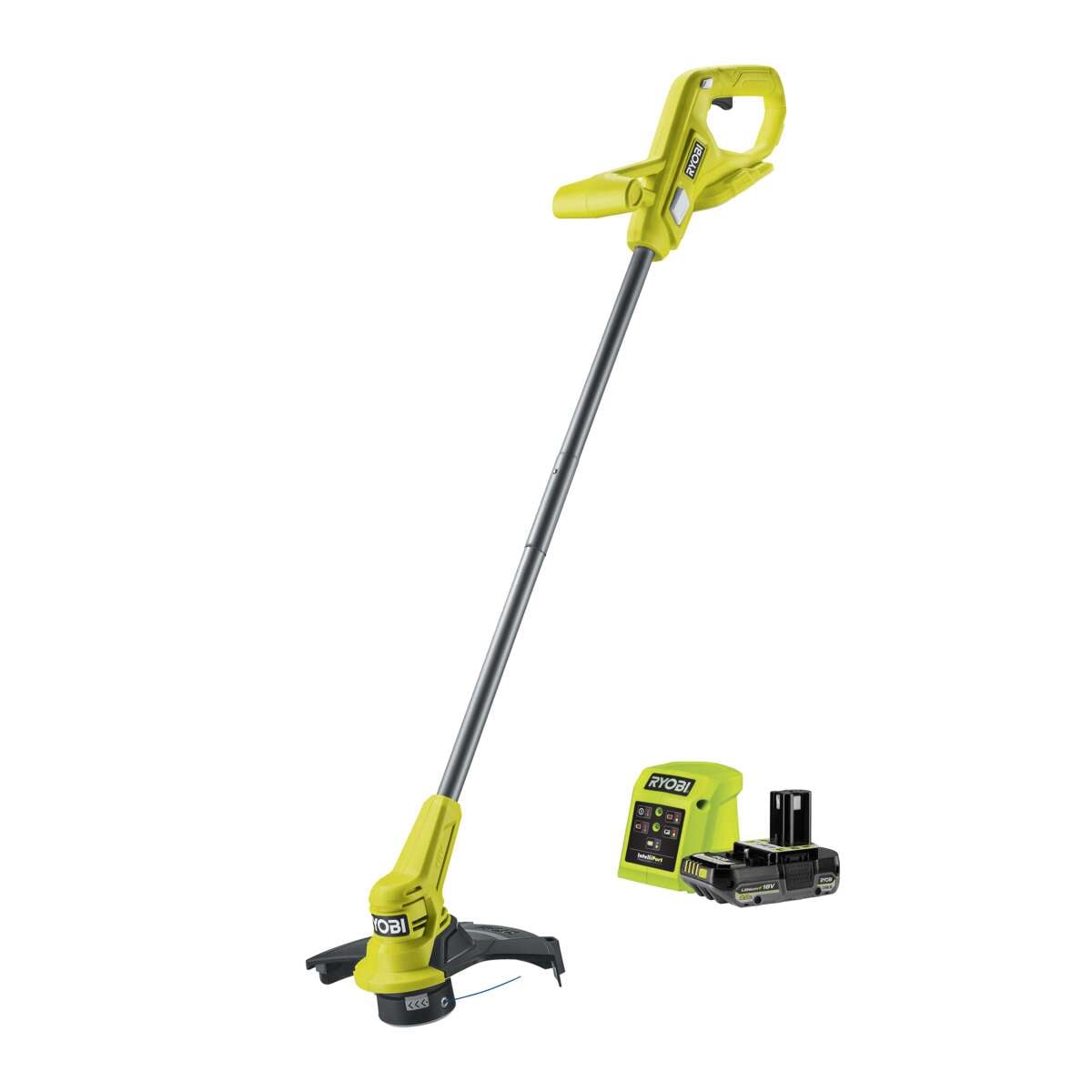 Ryobi ONE+ RY18LT23A-120P gressstrimmer m/batteri og lader