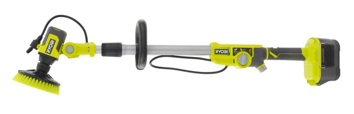 Ryobi RWTS18-0 18V ONE+™ Teleskopisk Rengjøringsbørste m/vanntilførsel