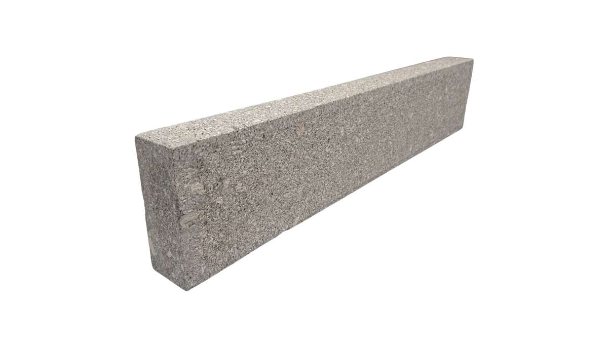 Asak granitt gradhugget kantstein
