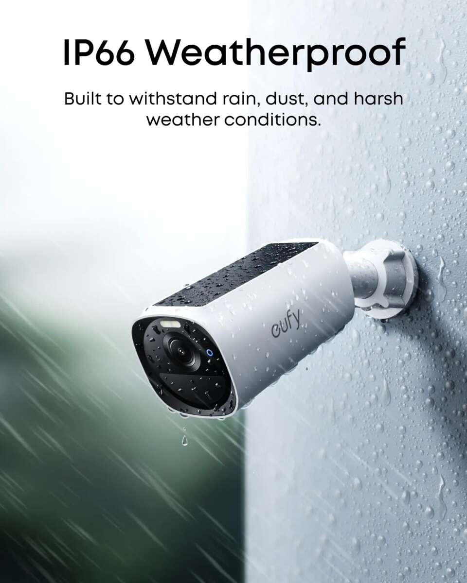 EufyCam E40 3-Kamera Sikkerhetssystem med HomeBase 2