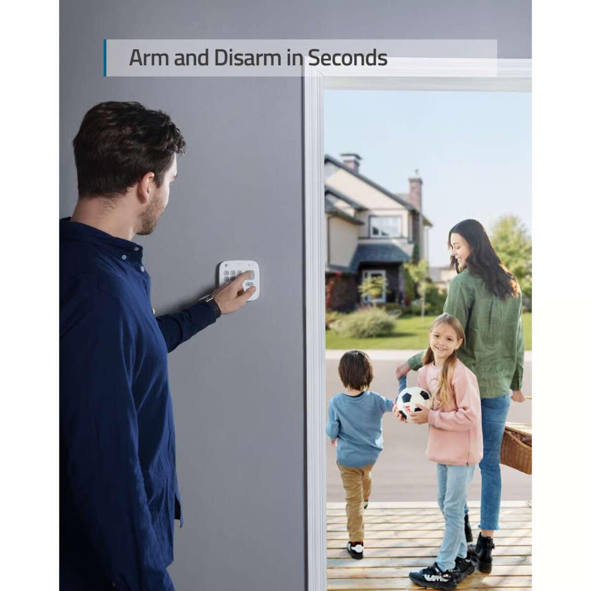 Eufy 5-delt hjemmealarmsystem