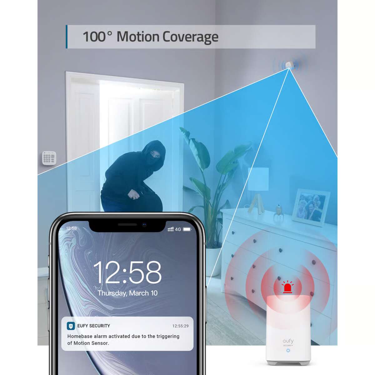 Eufy 5-delt hjemmealarmsystem