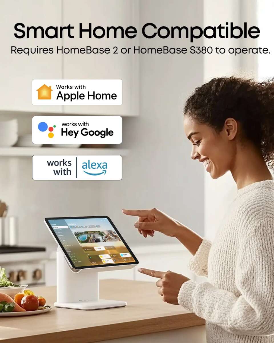EufyCam E40 2-kamera sikkerhetssett med HomeBase 2