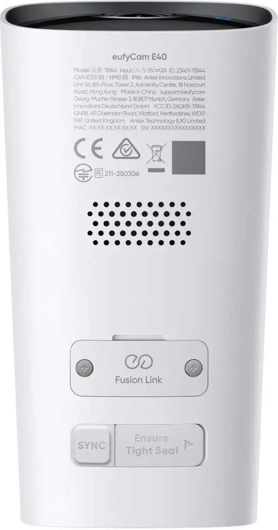 EufyCam E40 4-kamera sett med HomeBase S380