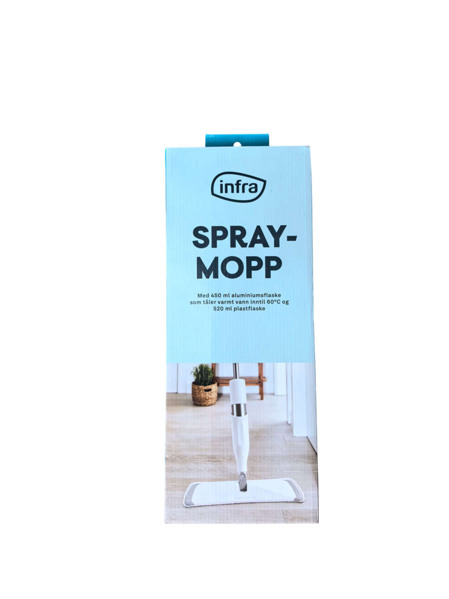 SPRAY MOP WITH TWO BOTTLES