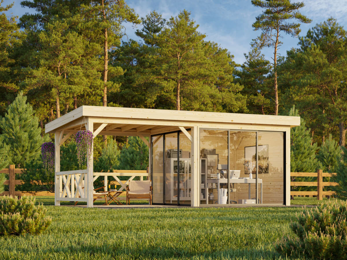Palmako Lenna 403 hagestue 16.6 m² Slide